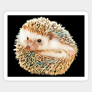 Hedgehog - Woodland Themed Kids Room, Funny Gifts For Forester, Cute Anima Sticker